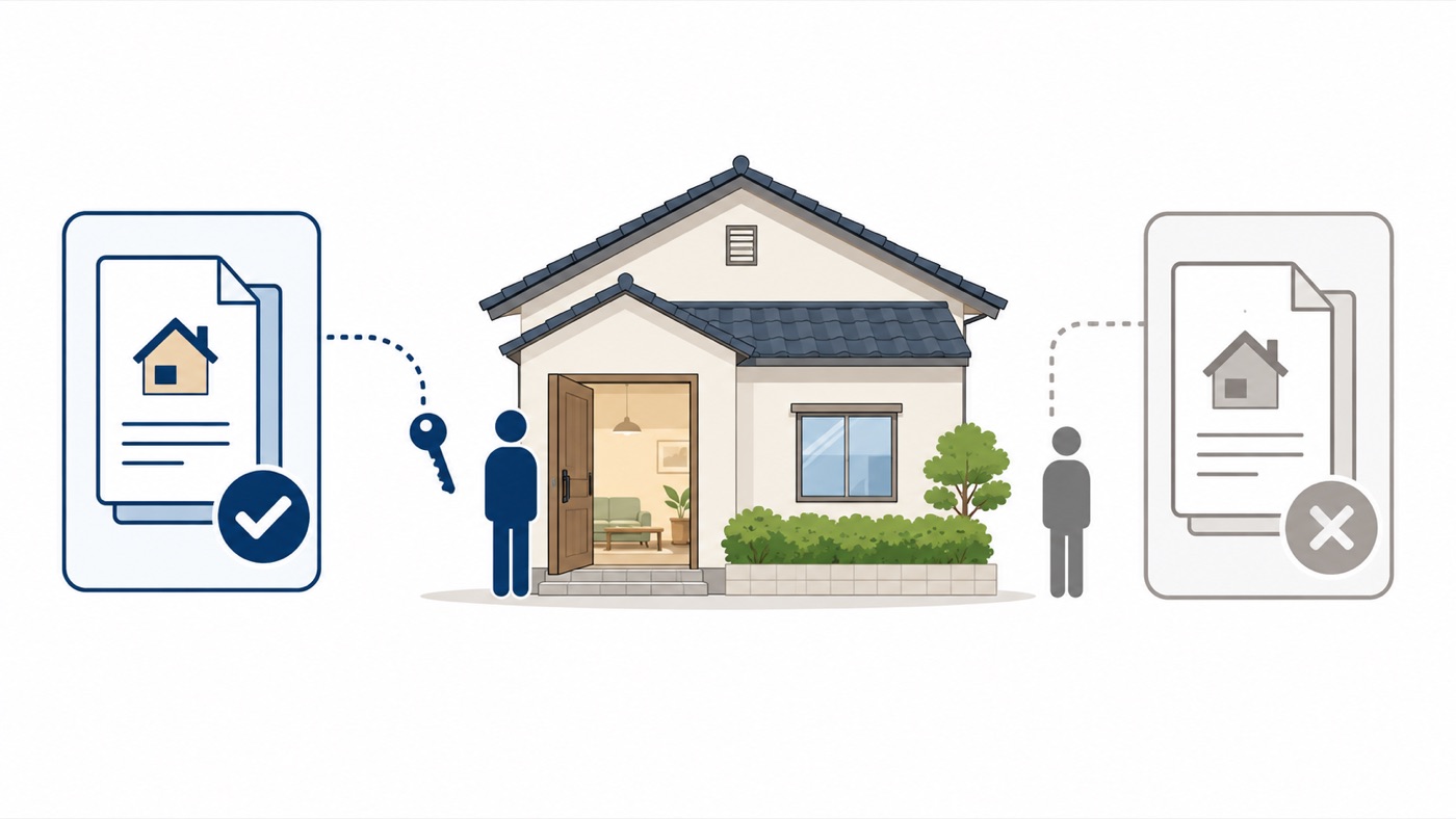 3,000万円特別控除は「1人につき3,000万円」｜ただし住んでいた人だけのイラスト - 空き家のミカタ