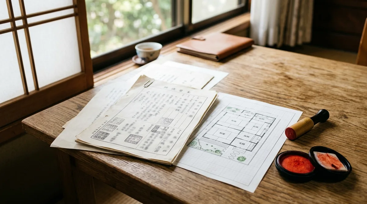 相続書類と印鑑